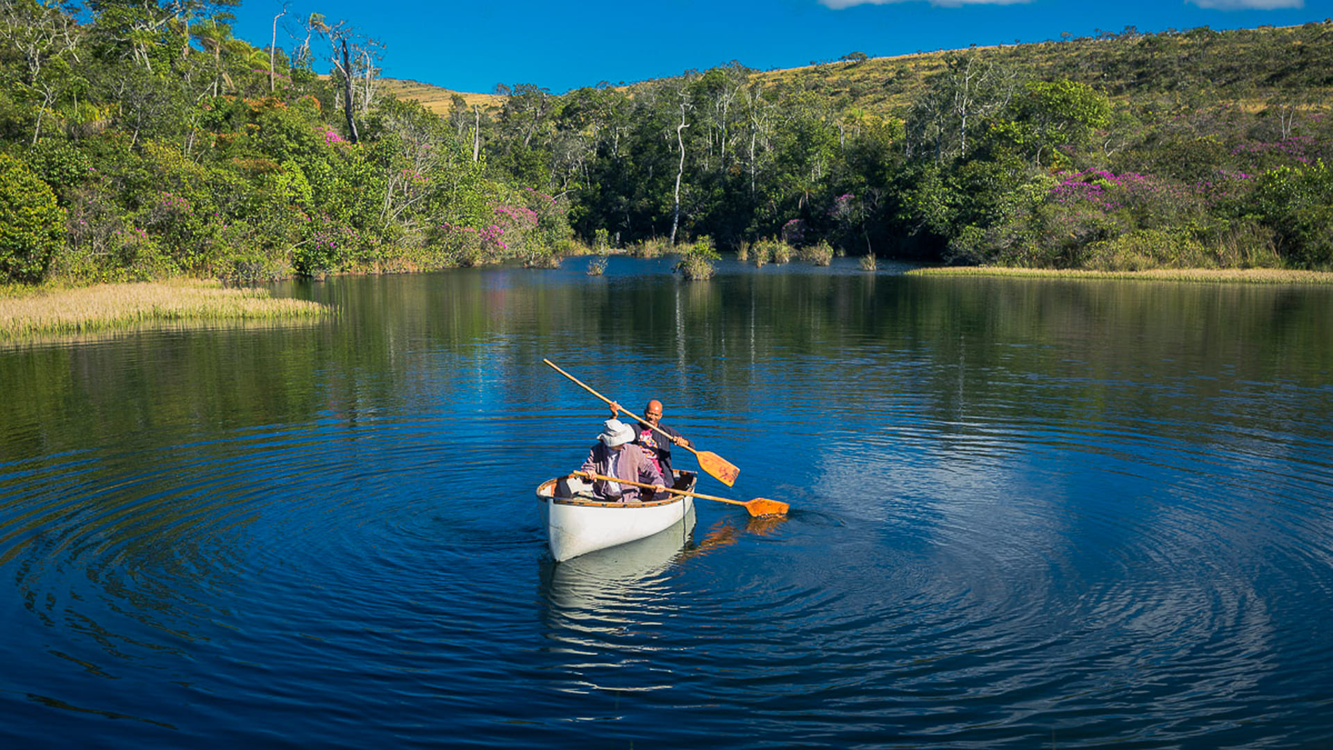 Lago na Fazenda Iluminada